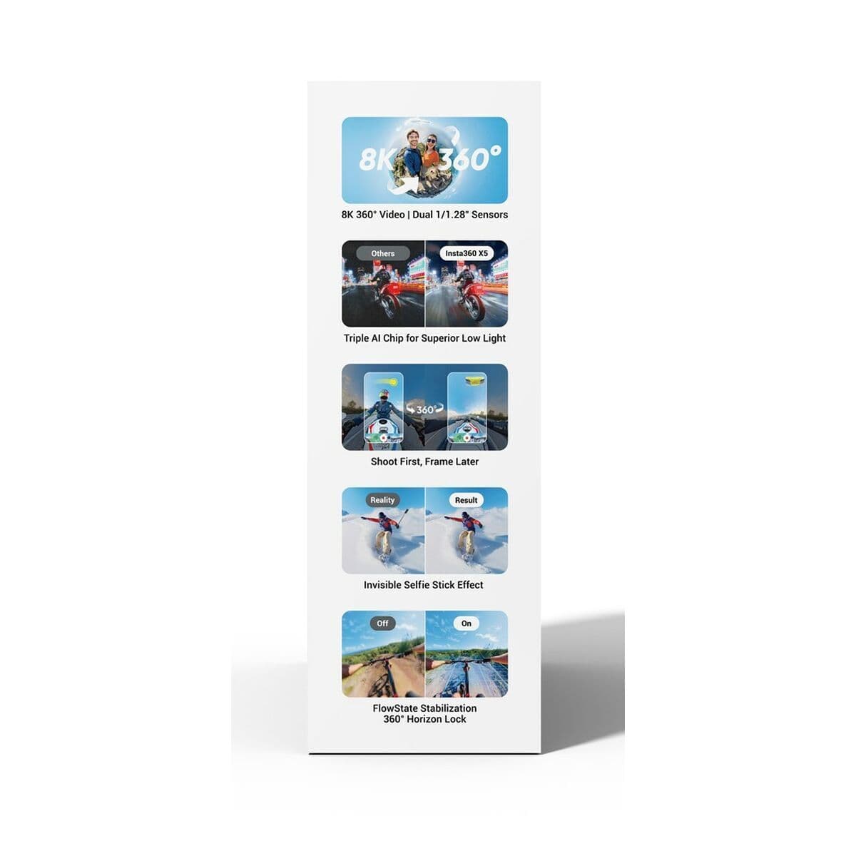 Sport-Kamera Insta360 CINSAAHA(X504) Schwarz - Image 16