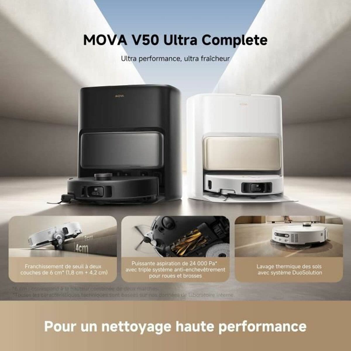 Aspirateur robot Dreame 6400 mAh - Image 3