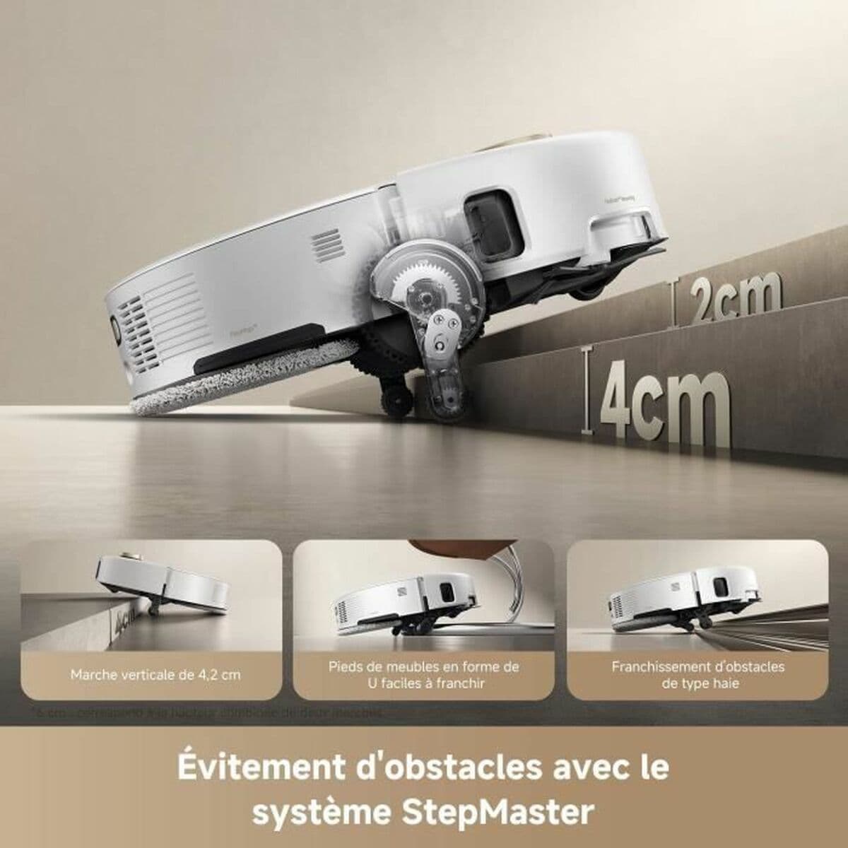 Aspirateur robot Dreame 6400 mAh - Image 4