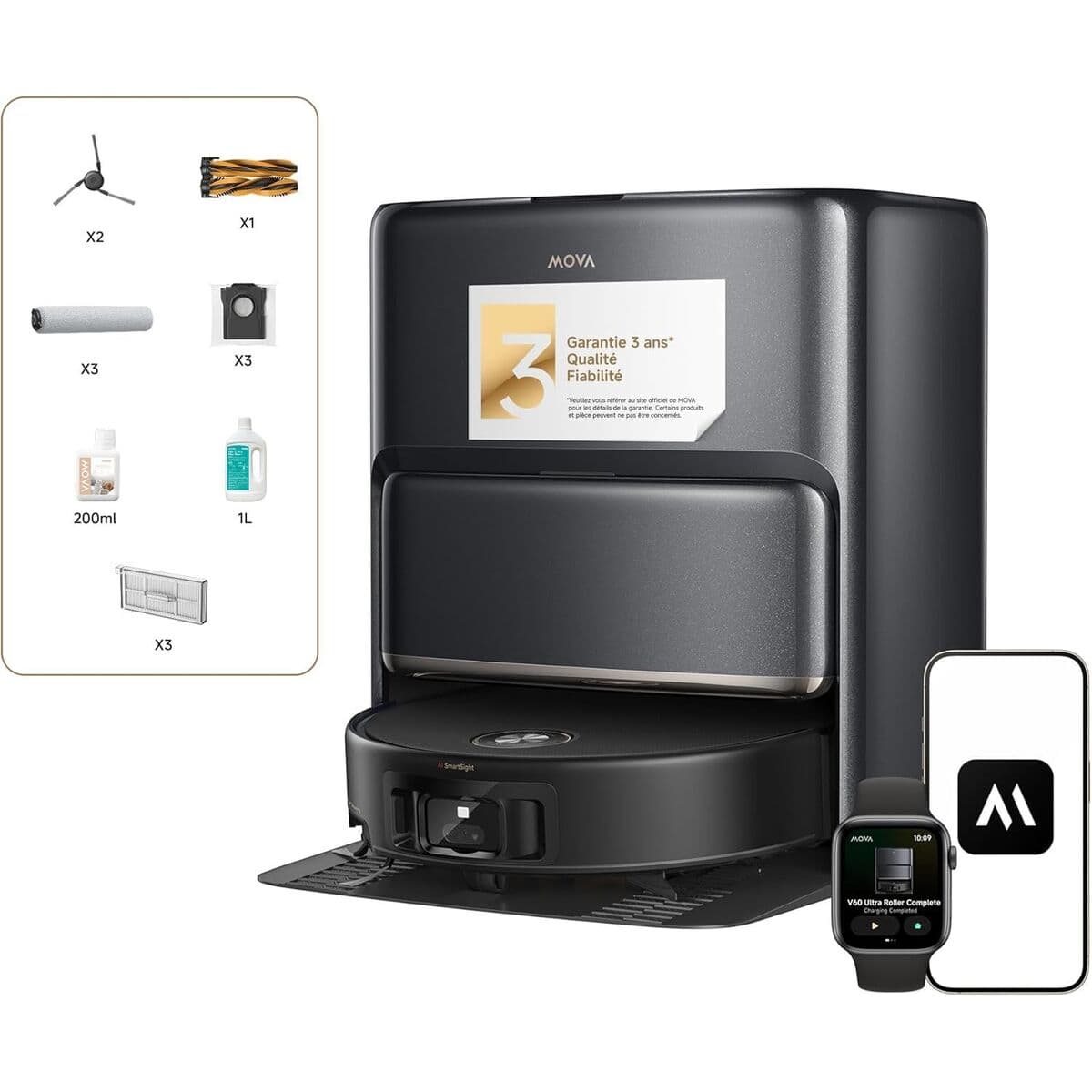 Roboterstaubsauger MOVA 6400 mAh