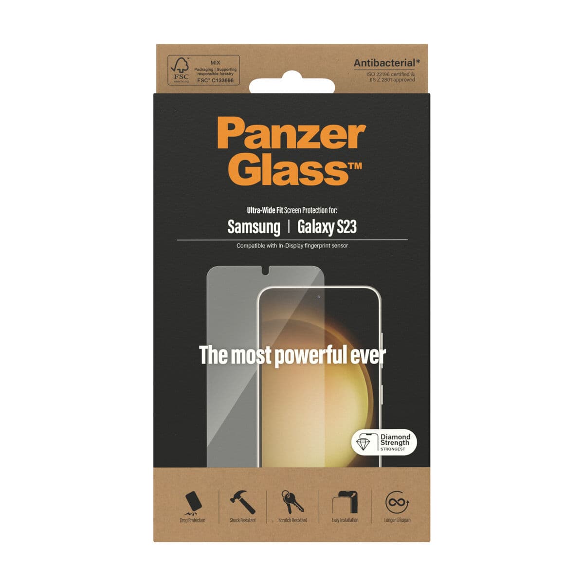 Protection pour Écran Panzer Glass 7322 Samsung Samsung Galaxy S23 - Image 2