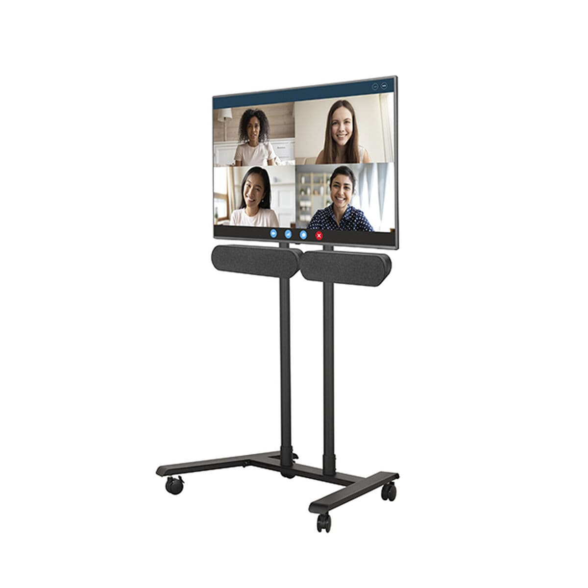 Suporte de Mesa para Ecrã B-Tech BT7874/B