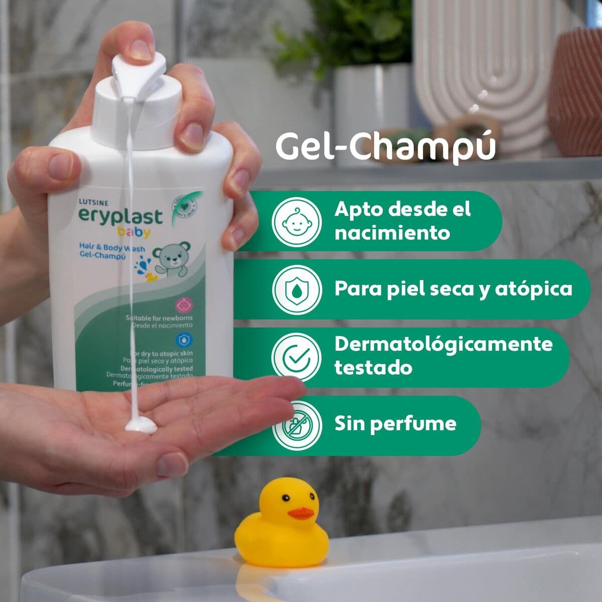 Gel și Șampon 2 în 1 Eryplast ERYPLAST BABY 500 ml - Image 2