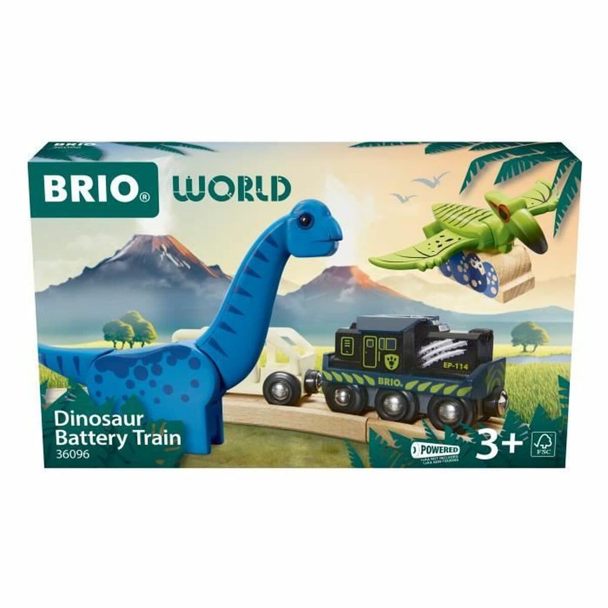 Pociąg Brio Dinosaur Battery train - Image 2