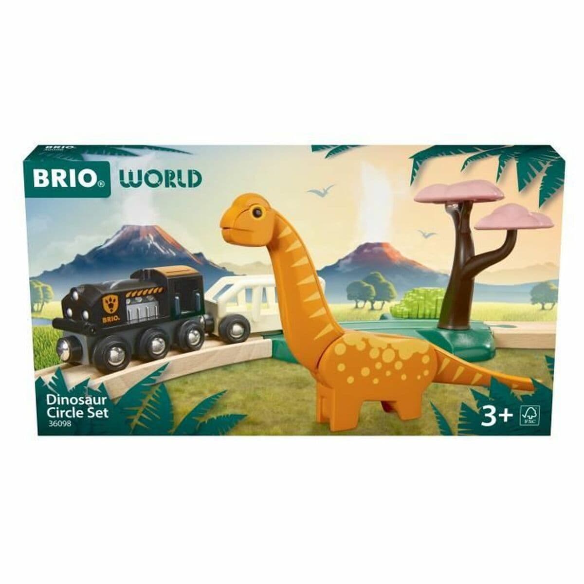 Tren con Circuito Brio Dinosaur circle set - Image 2