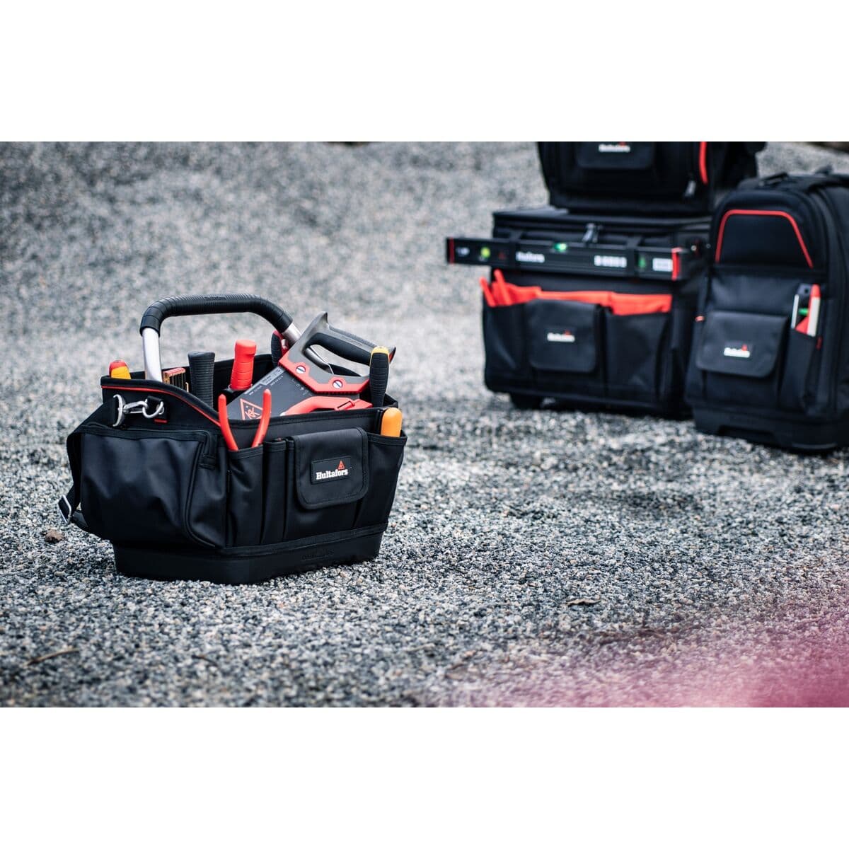 Werkzeugtasche Hultafors Schwarz 42 x 26 x 27 cm - Image 8