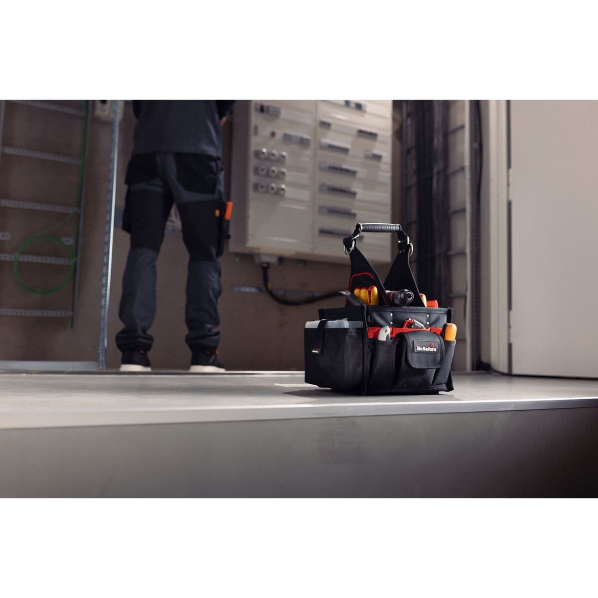 Werkzeugtasche Hultafors Schwarz Polyester 34 cm - Image 7