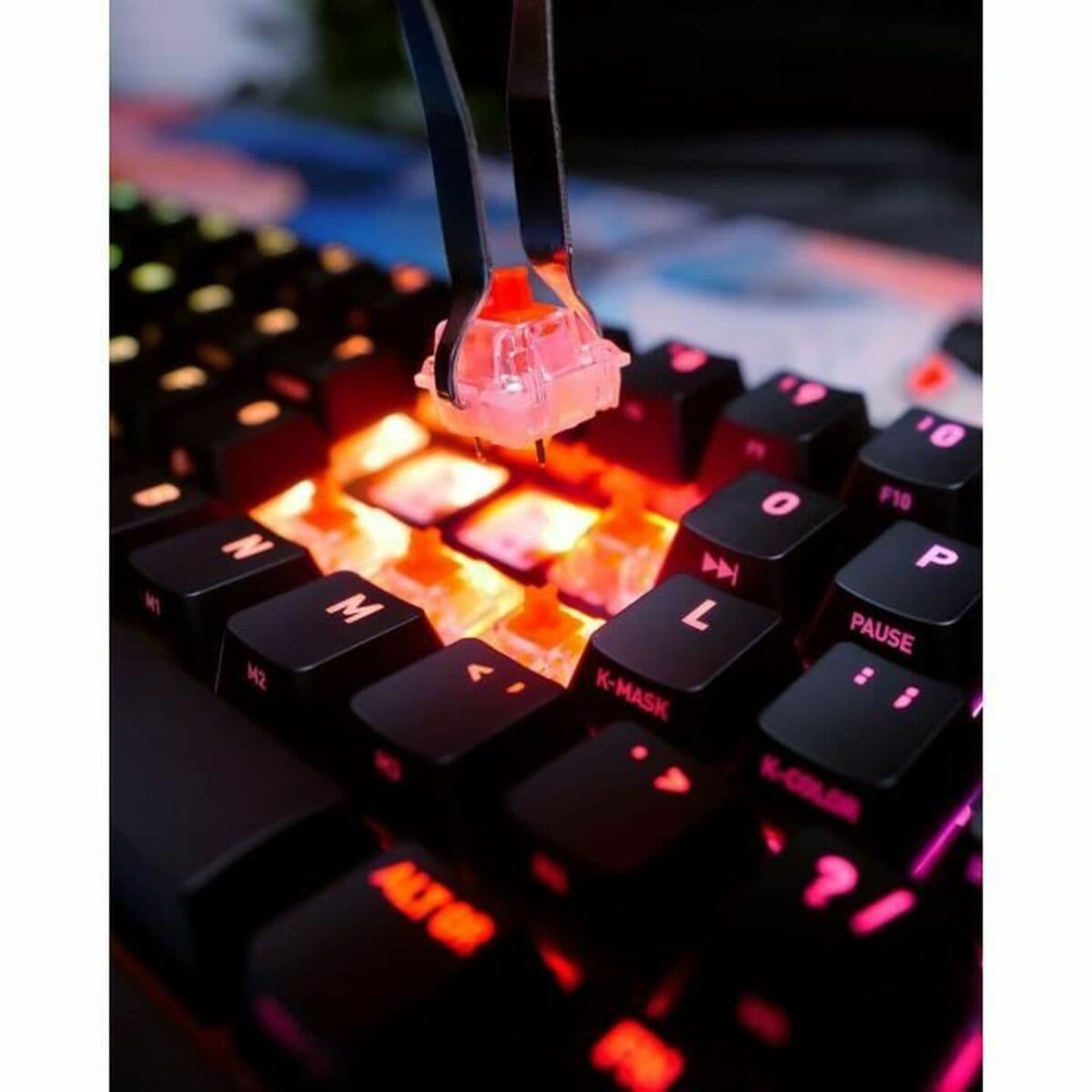 Tastatură și Mouse Cherry CXK5V2RGBCPTBLACKRFR - Image 8