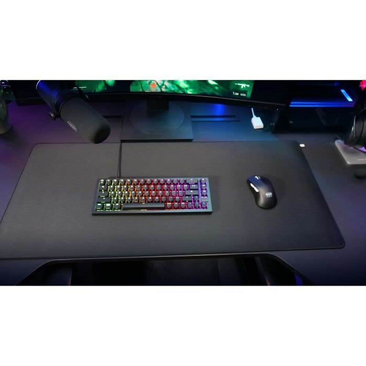 Alfombrilla de Ratón Cherry Negro - Image 10