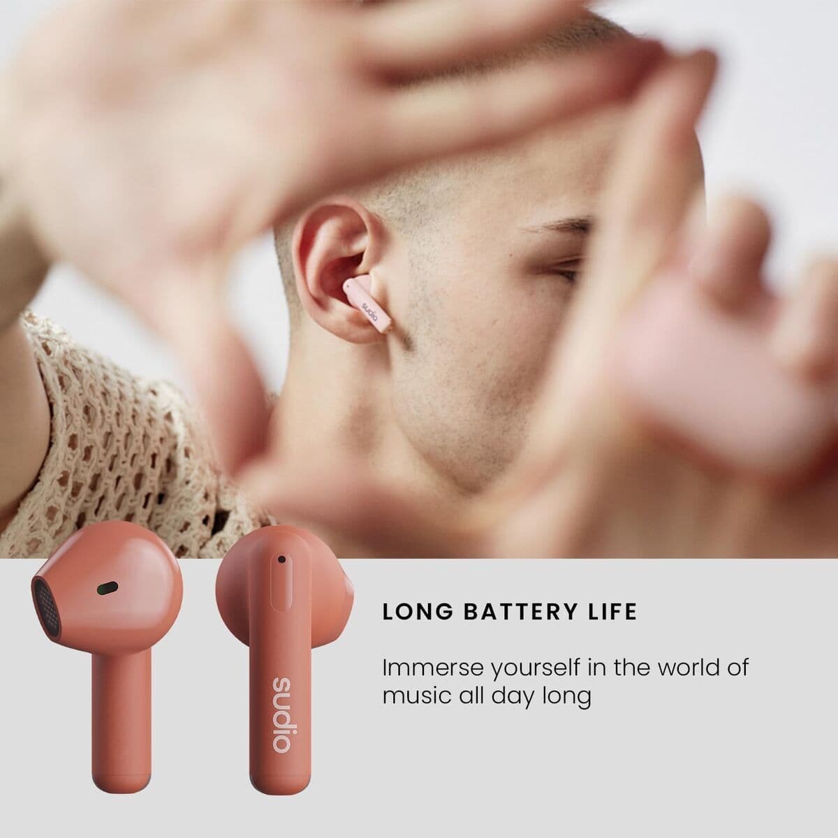 Casque Sudio A1 Orange - Image 9