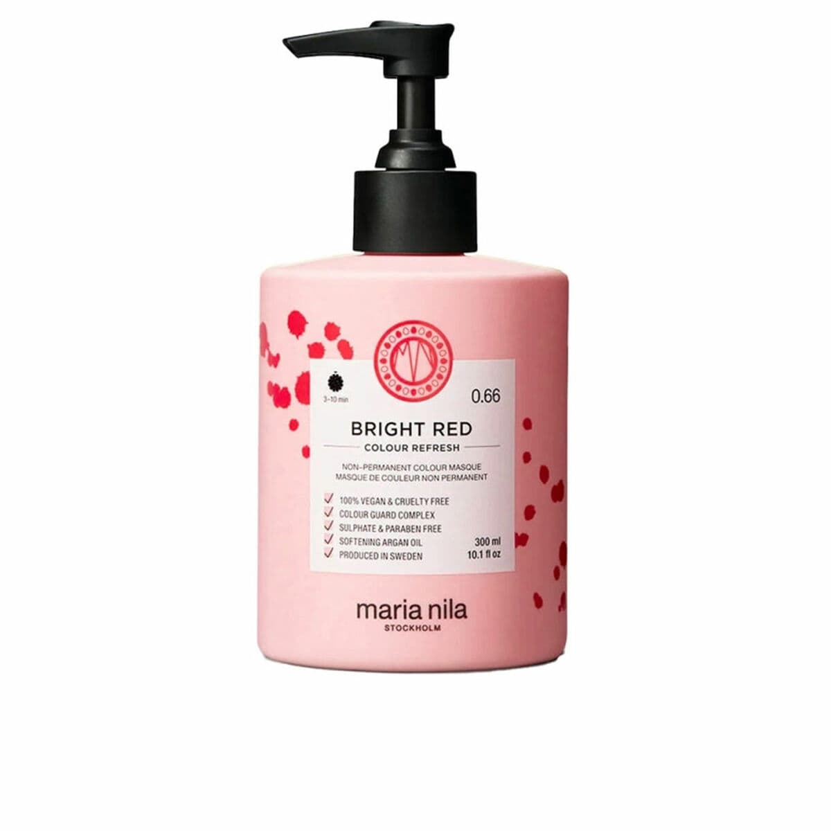 Semi-Permanent Tint Maria Nila COLOUR REFRESH Nº 0.66-Bright Red 300 ml