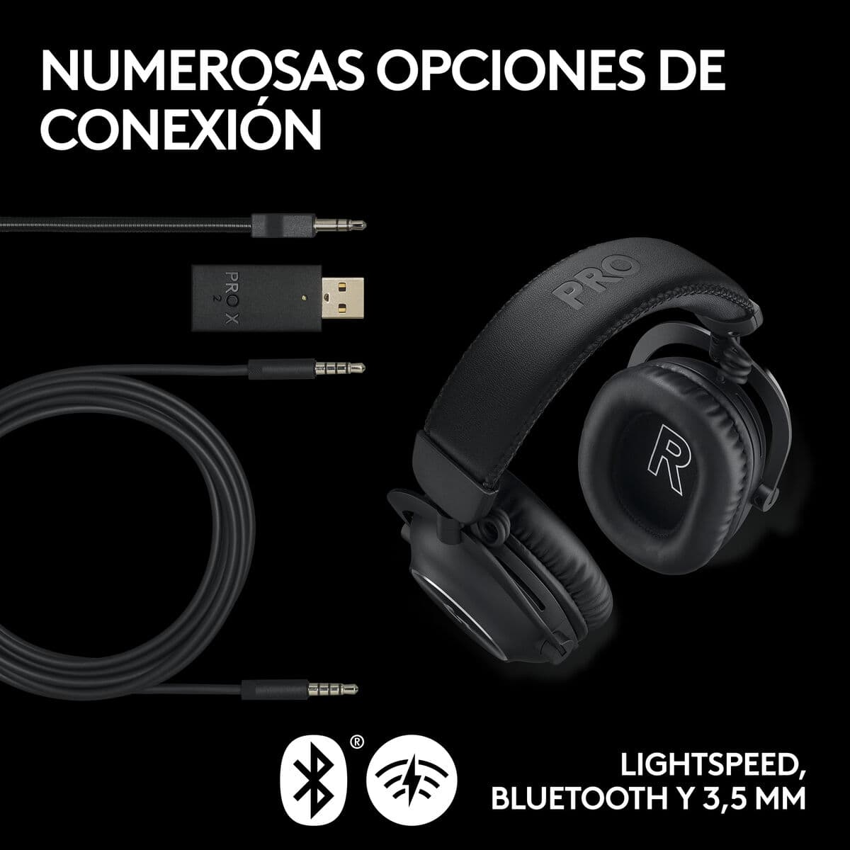 Casque Logitech PRO X 2 Noir - Image 7