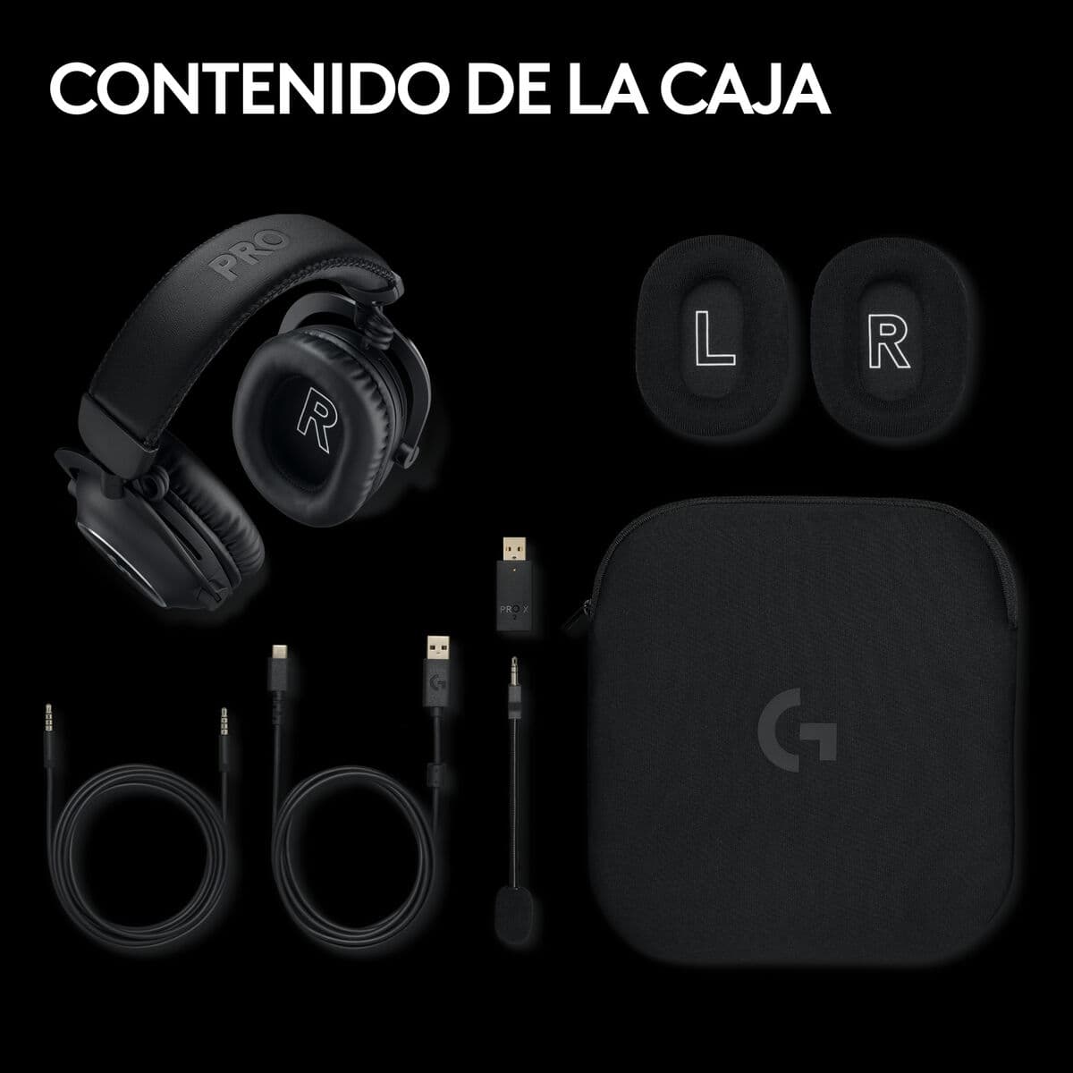 Casque Logitech PRO X 2 Noir - Image 5