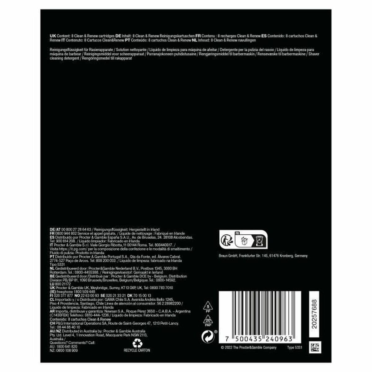 Puhastuskassett Braun - Image 5