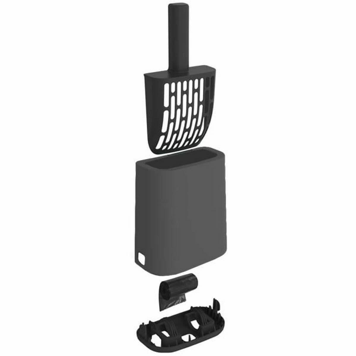 Dulkių semtuvas Rotho My Pet Antracito Perdirbtas plastikas - Image 3