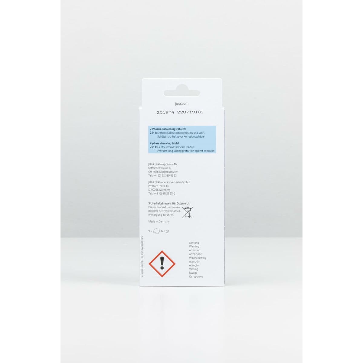 Kalkinpoistaja kahvinkeittimelle Jura - Image 5