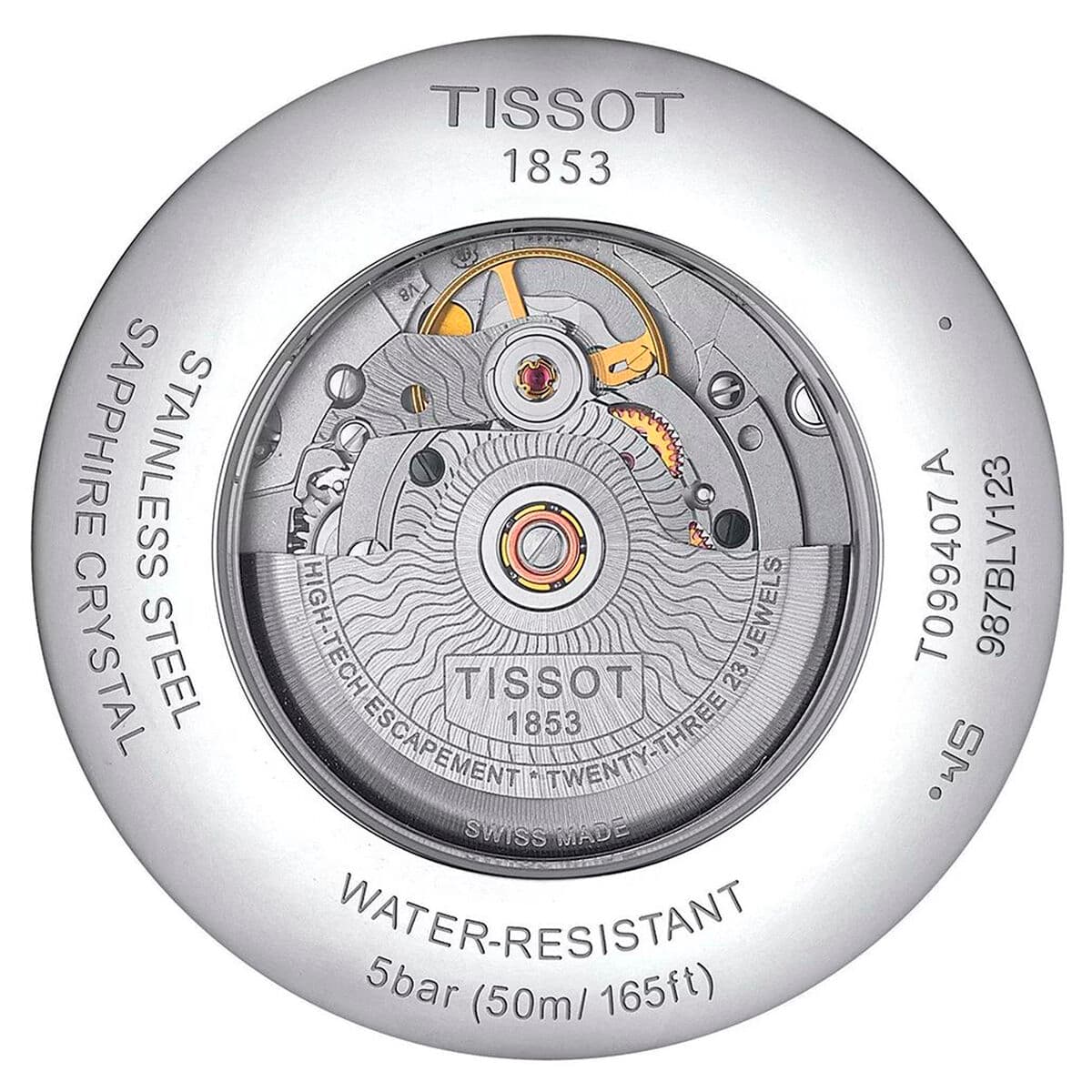 Laikrodis vyrams Tissot T099.407.11.037.00 (Ø 42 mm) - Image 2