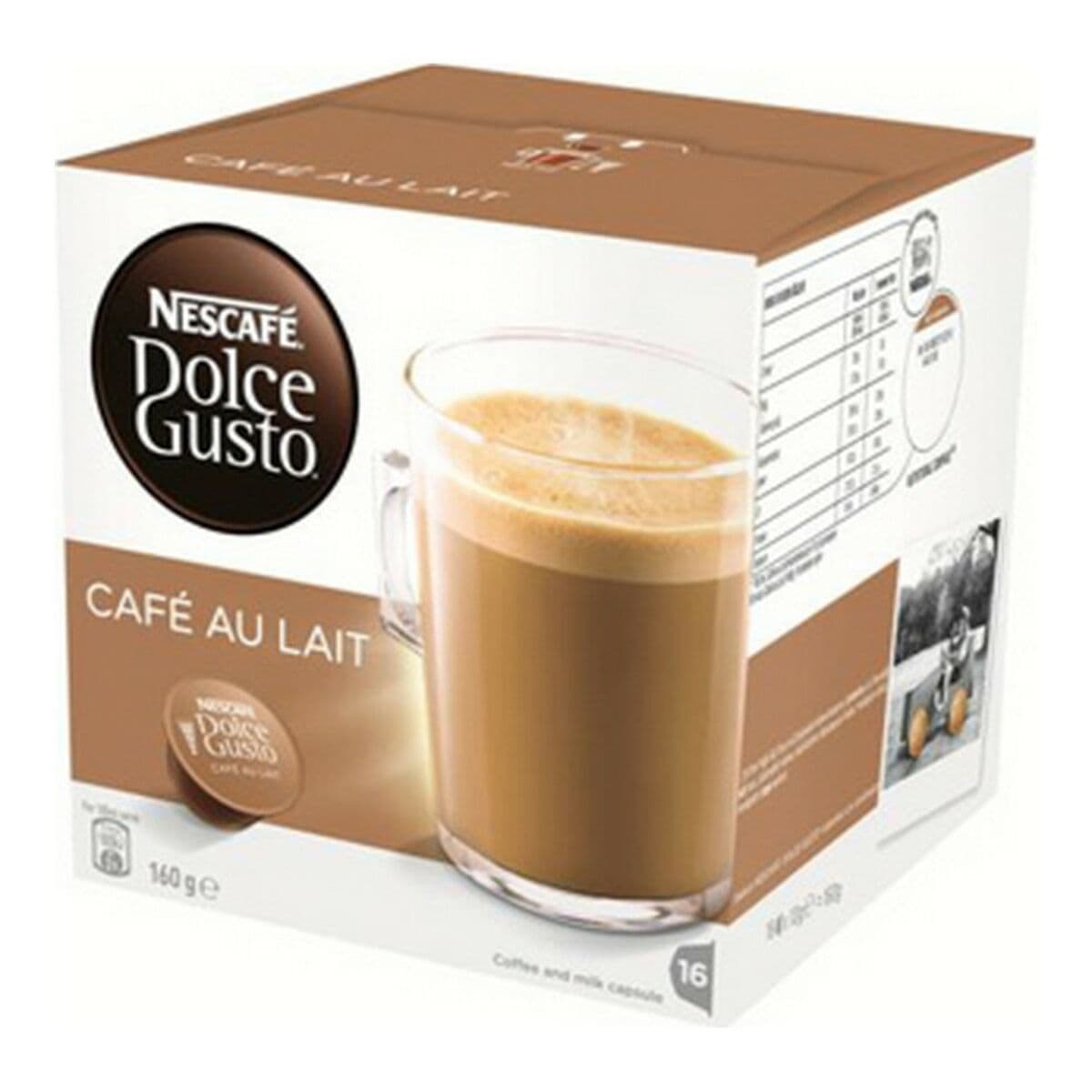 Kaffeekapseln Au Lait Nestlé CAFECONLECHE (16 Stück) (16 uds) - Image 2