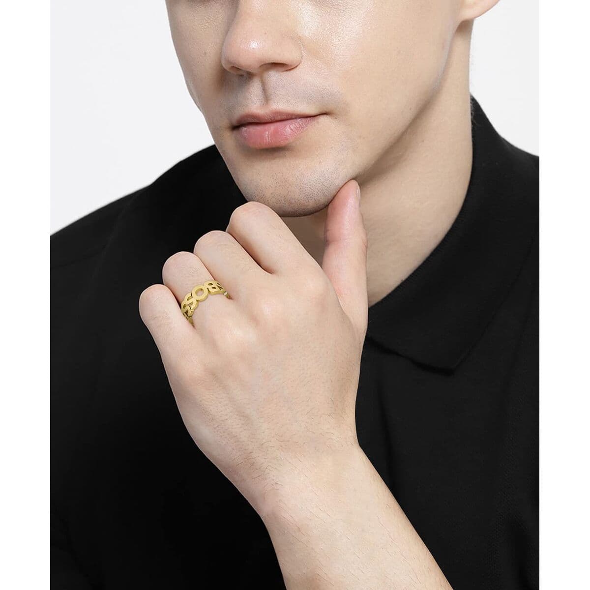 Men's Ring Hugo Boss 1580446L (26) - Image 3