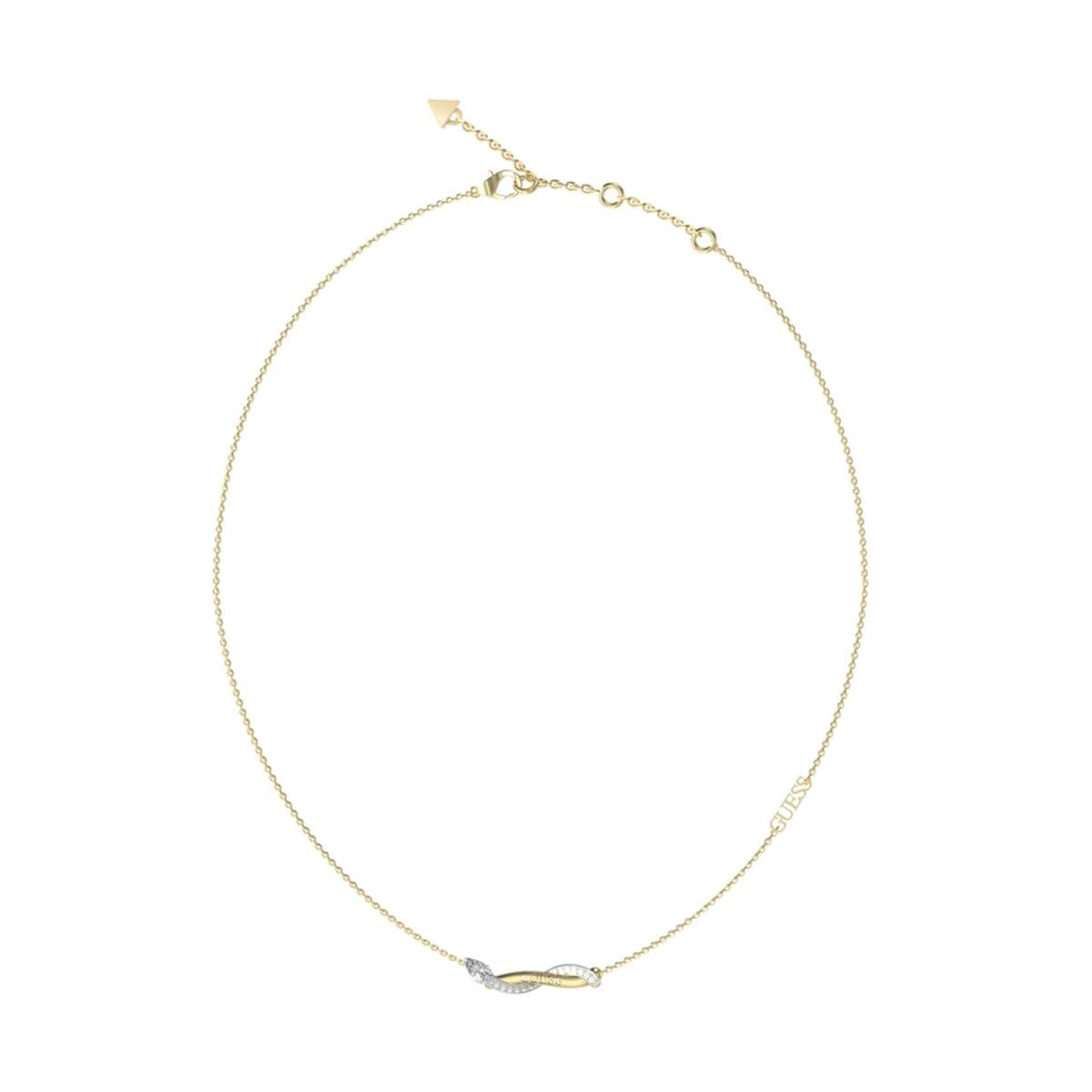 Naisten kaulakorut Guess JUBN05066JWYGRHT-U Hopeinen