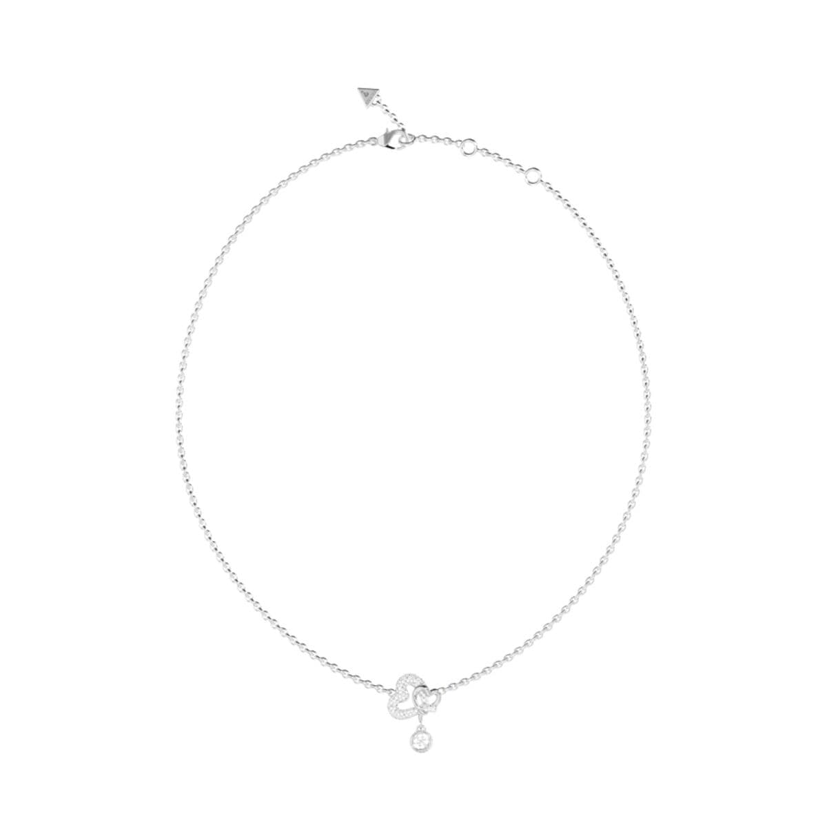Ketting Dames Guess JUBN06051JWRHT-U Zilverkleurig