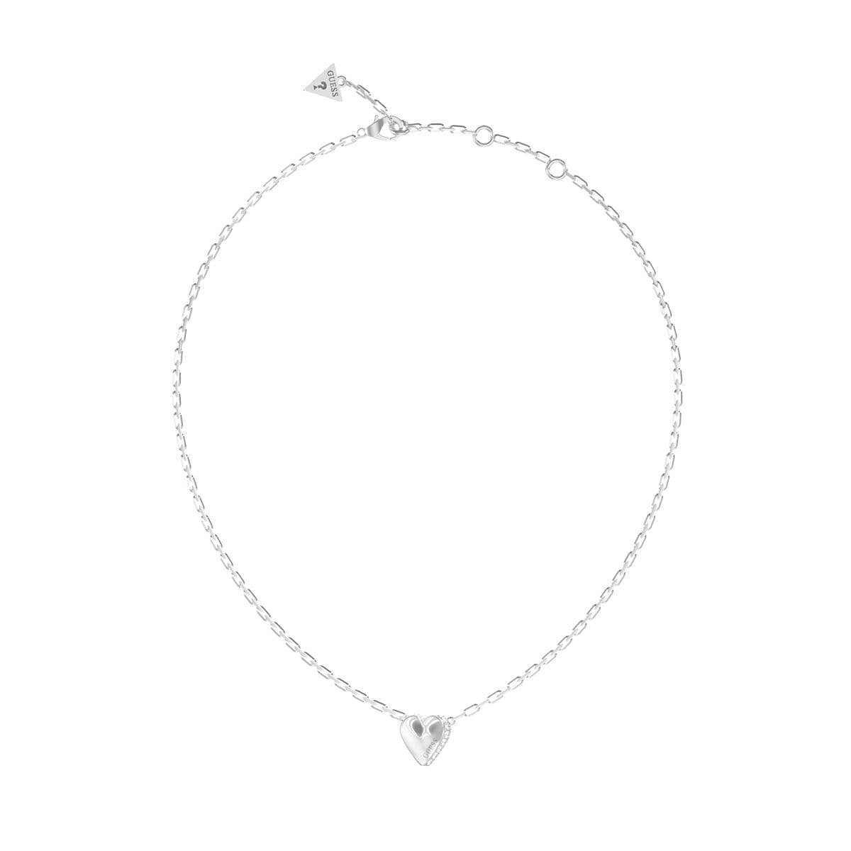 Ketting Dames Guess JUBN06087JWRHT-U Zilverkleurig