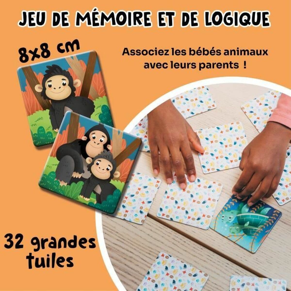 Juego Educativo Adventerra Memo Ecológico Animales en Peligro - Image 3