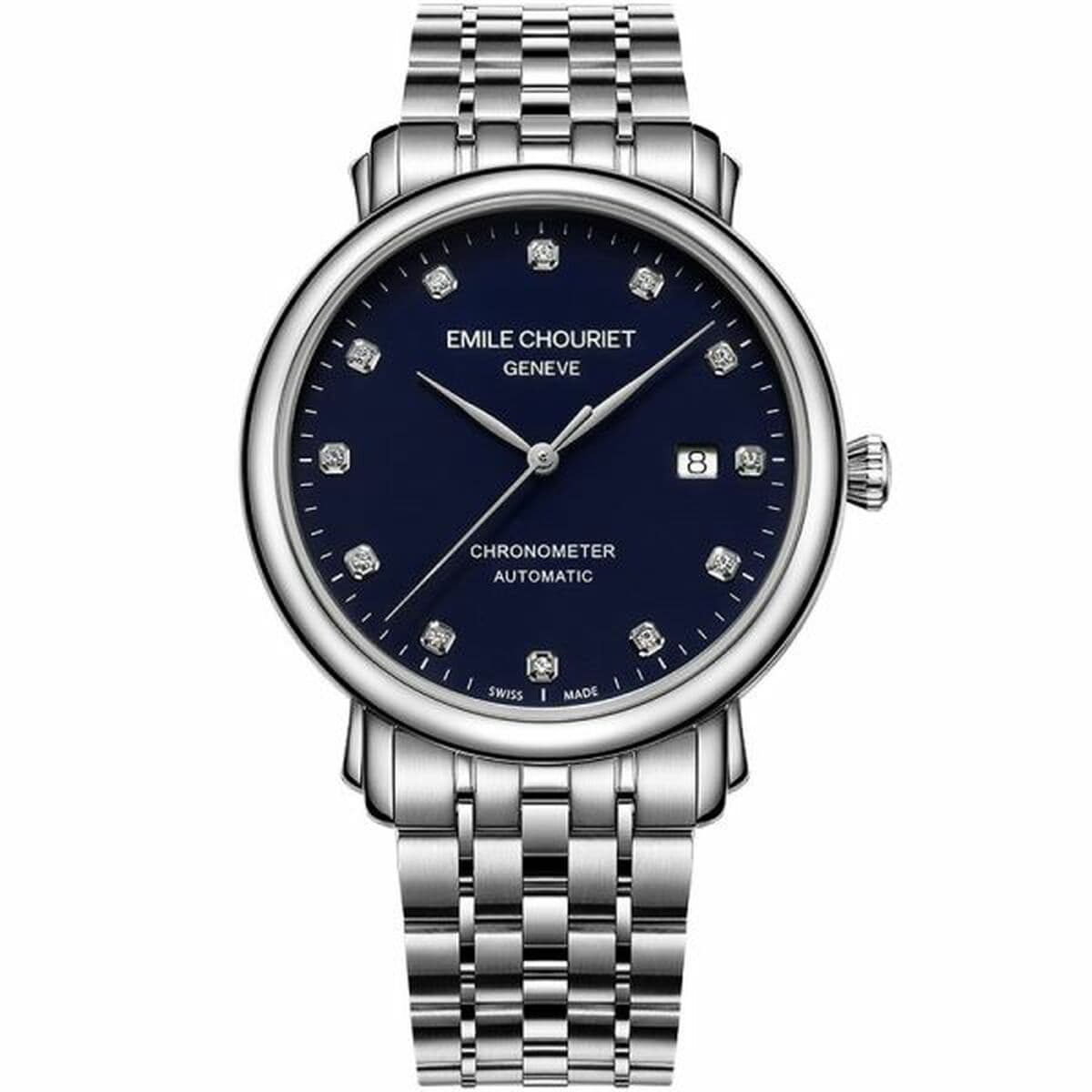 Miesten rannekellot Emile Chouriet 001168G406697 (Ø 40 mm)