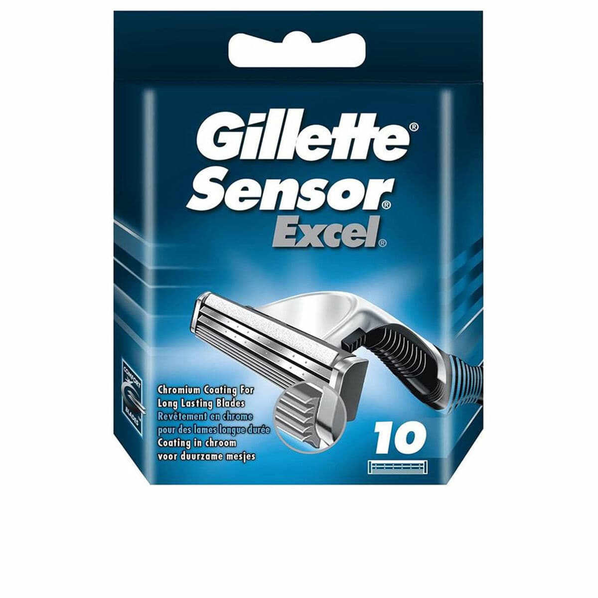 Rezervă de Lame de Ras Gillette Sensor Excel 10 Unități