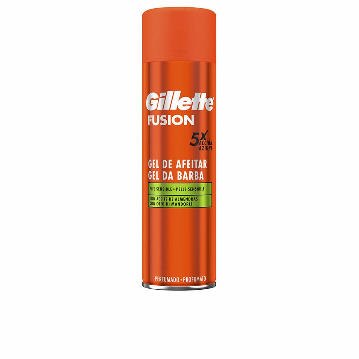 Gel de Afeitar Gillette Fusion 200 ml Piel Sensible