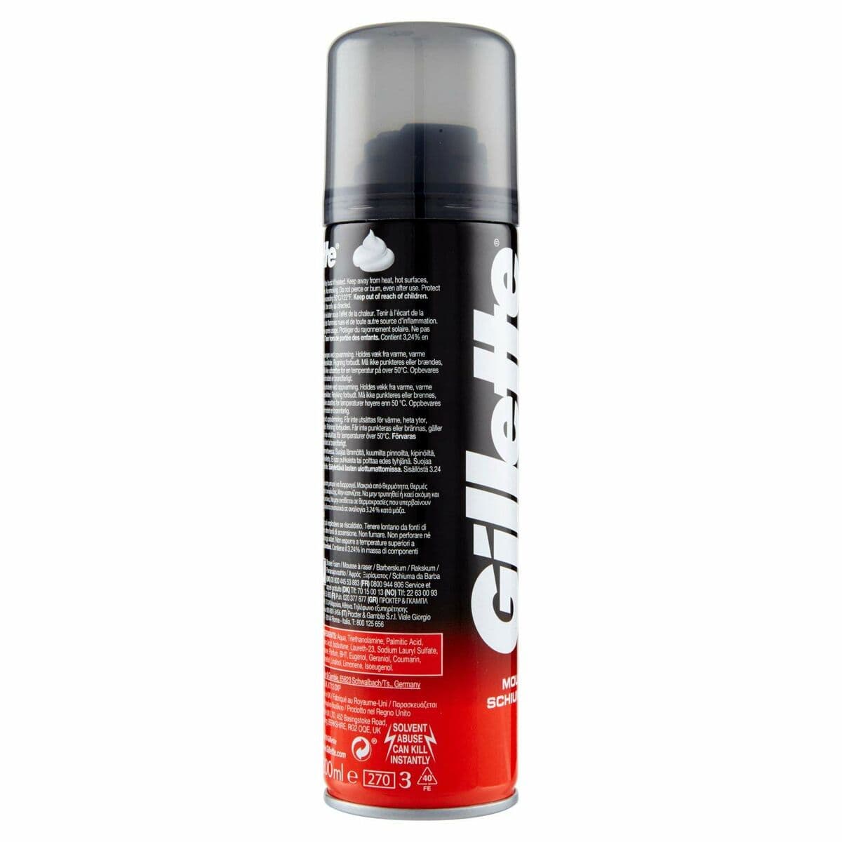 Pianka do Golenia Gillette GSFR 200 ml - Image 4
