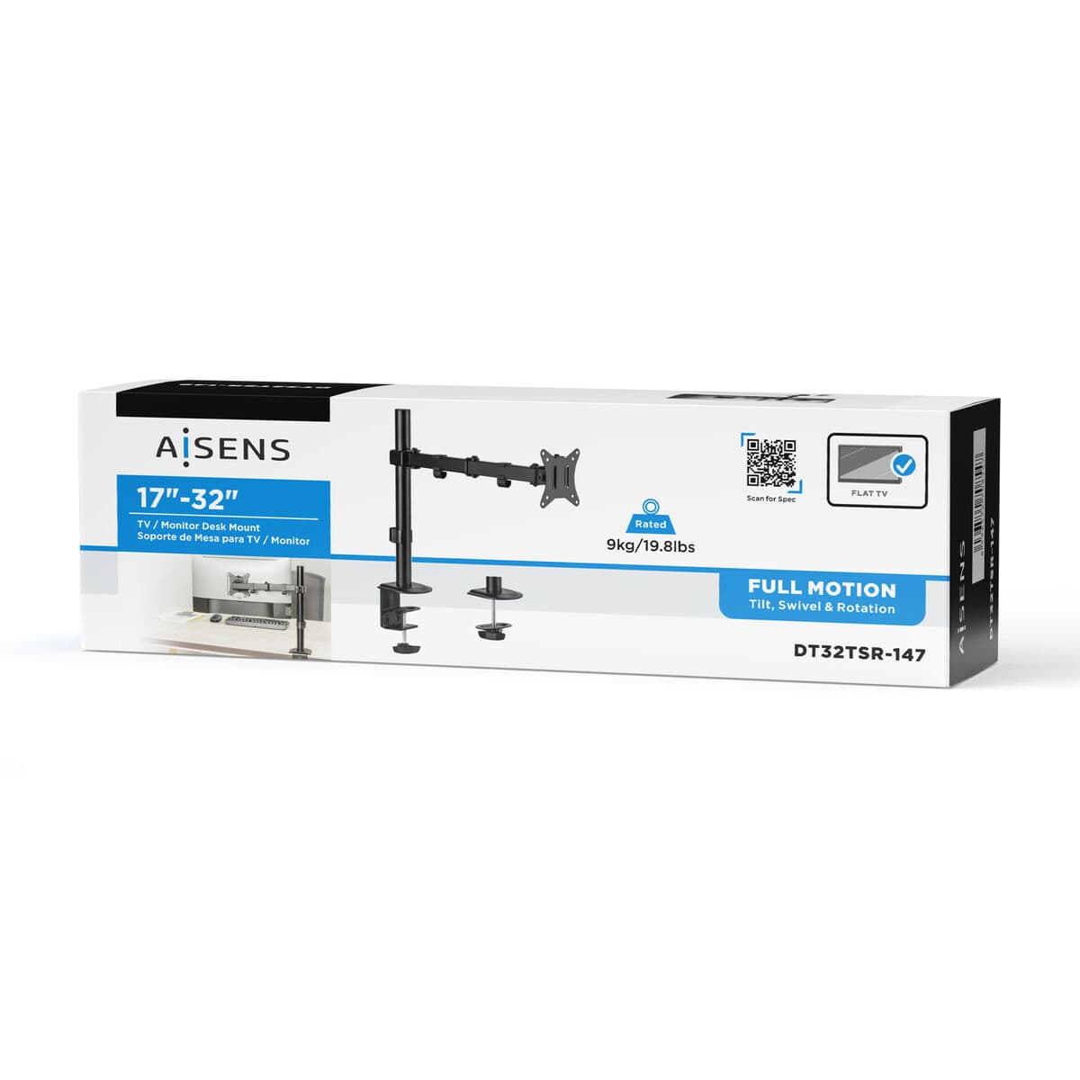 Suport de Masă pentru Ecran Aisens DT32TSR-147 17" 32" 17-32" - Image 7