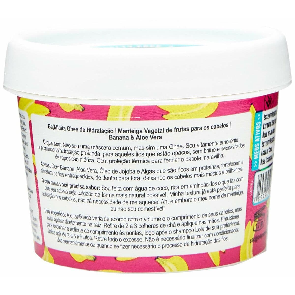 Masque pour cheveux Lola Cosmetics Be(M)Dita Ghee Banana & Aloe Vera 100 g - Image 2