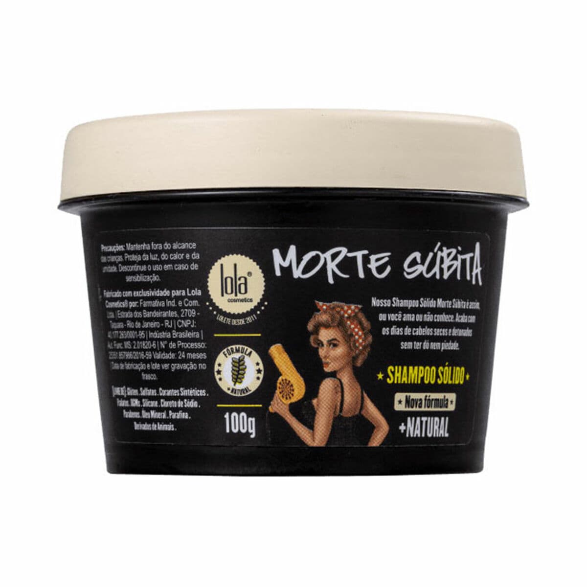 Sjampostang Lola Cosmetics MORTE SÚBITA 100 g