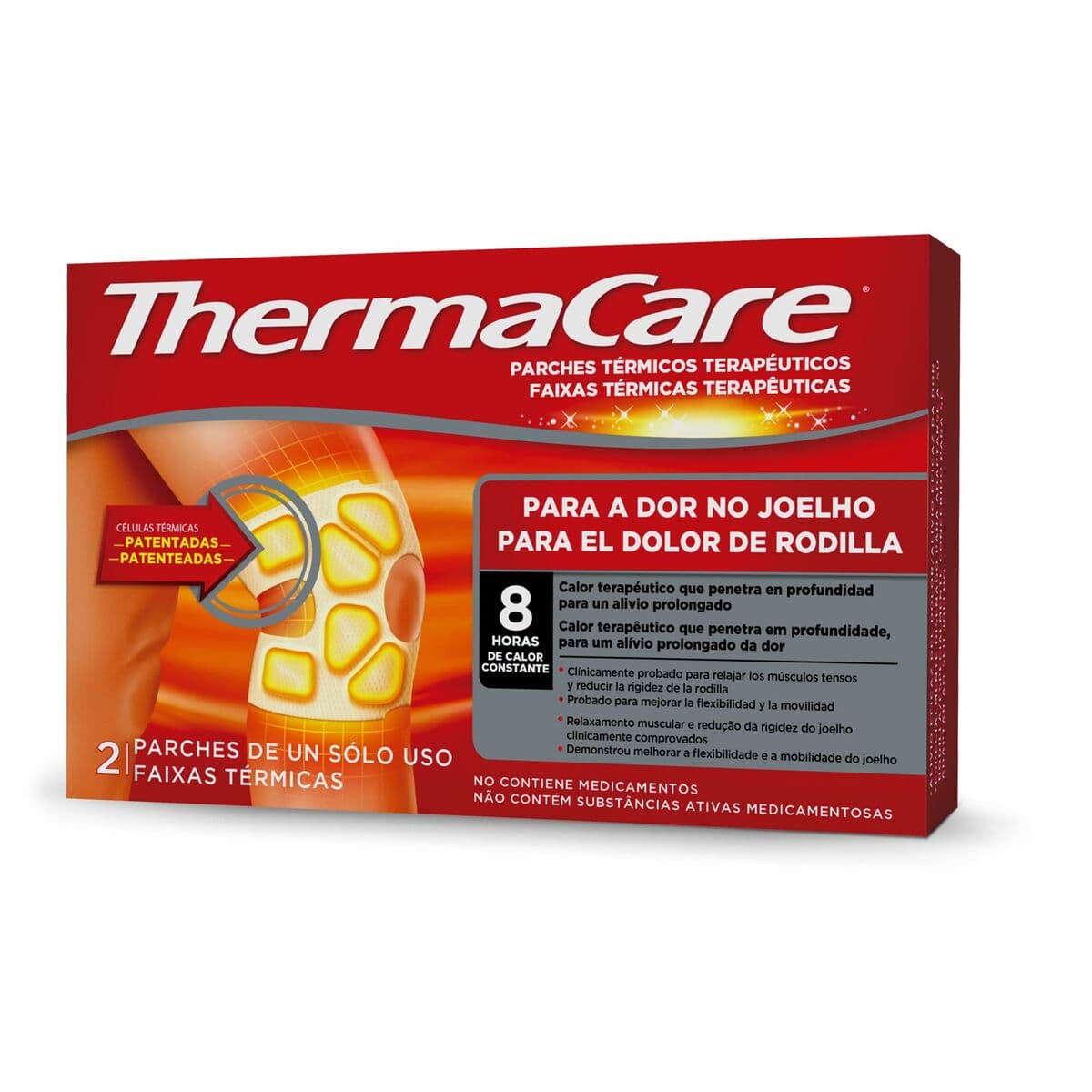Parche Térmico Reutilizable Thermacare THERMACARE (2 Unidades)