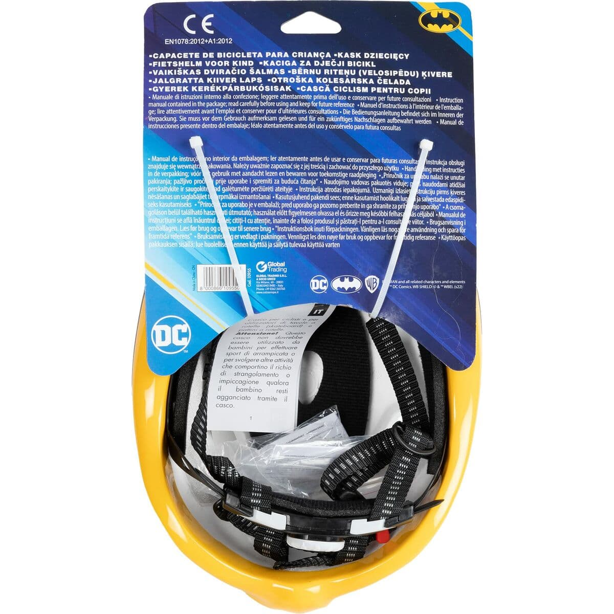 Kinderfahrradhelm Batman CZ10955 Gelb - Image 9