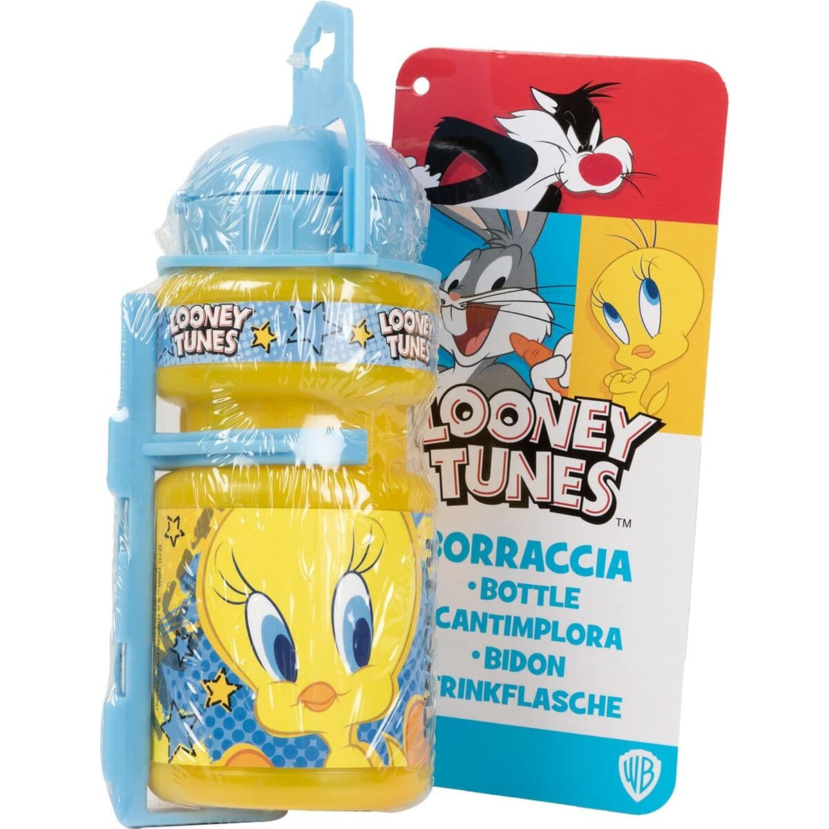 Kinderflasche für Fahrrad Looney Tunes CZ10968 Gelb 350 ml - Image 4