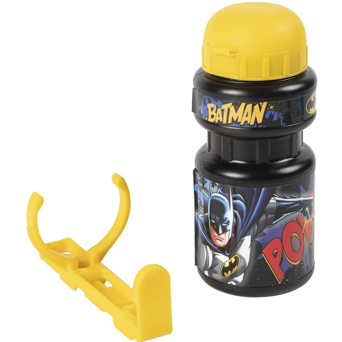 Botellín Infantil para Bicicleta Batman CZ10969 Amarillo/Negro 350 ml Amarillo - Image 2