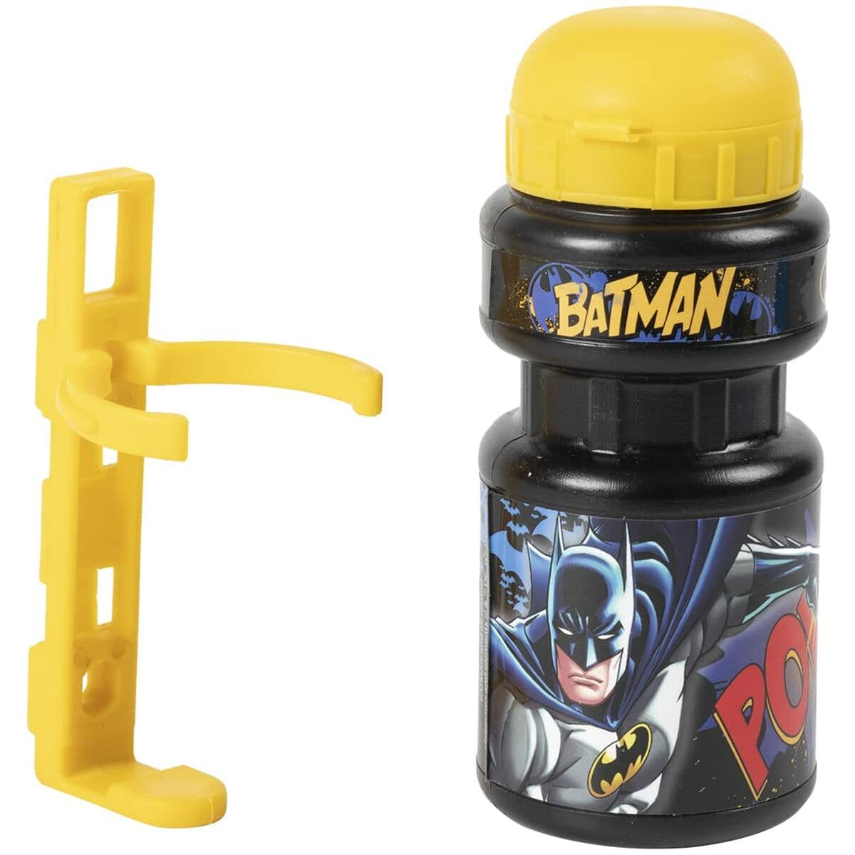 Botellín Infantil para Bicicleta Batman CZ10969 Amarillo/Negro 350 ml Amarillo - Image 3