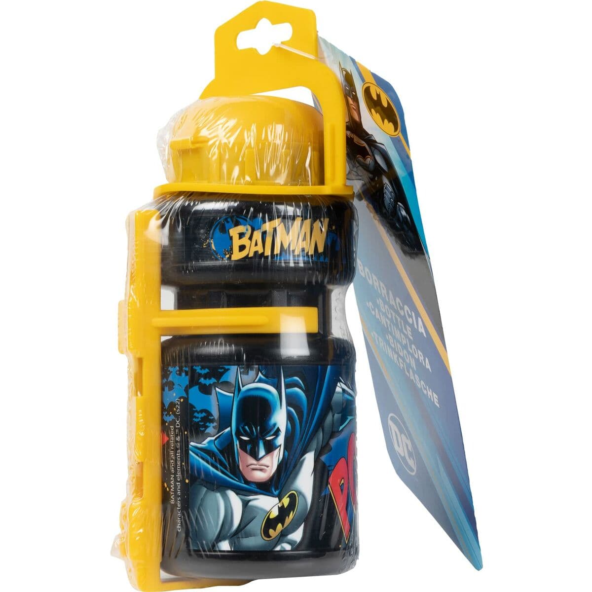 Botellín Infantil para Bicicleta Batman CZ10969 Amarillo/Negro 350 ml Amarillo - Image 6
