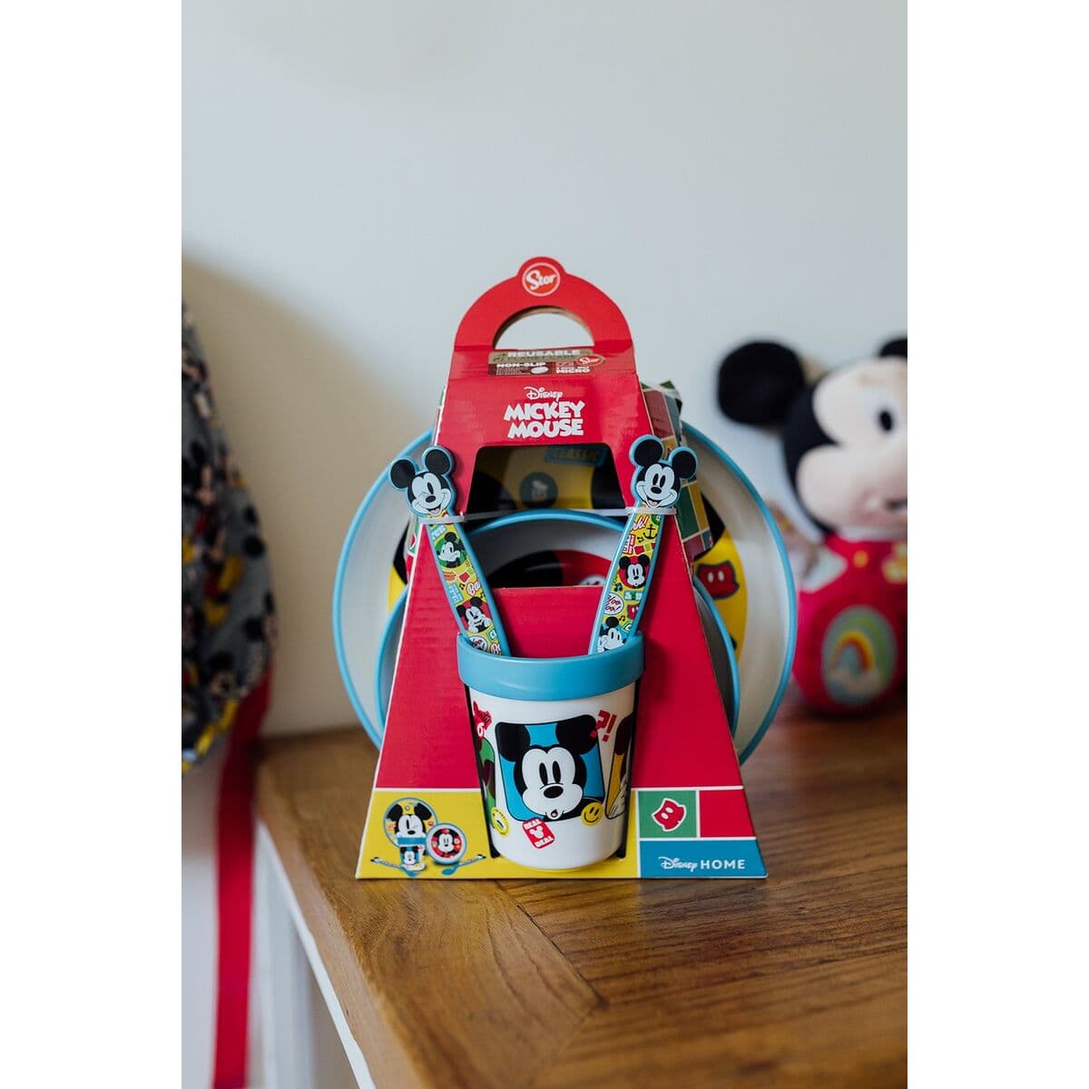 Matset för barn Mickey Mouse CZ11306 Plast (5 Delar) - Image 3