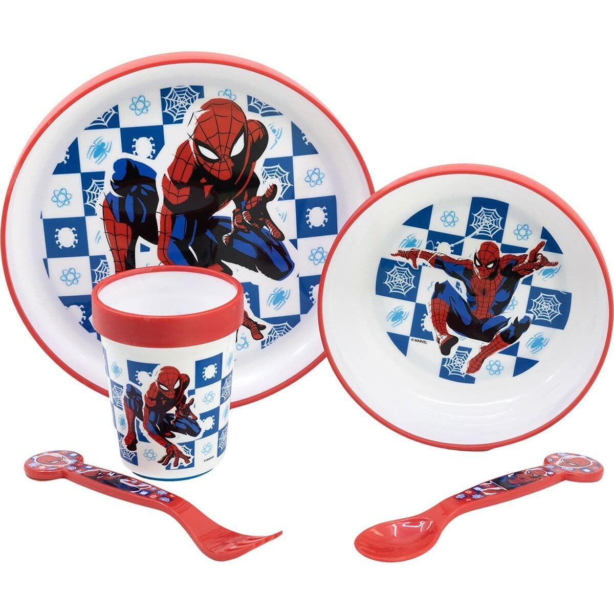 Matset för barn Spider-Man CZ11308 Plast (5 Delar) - Image 2