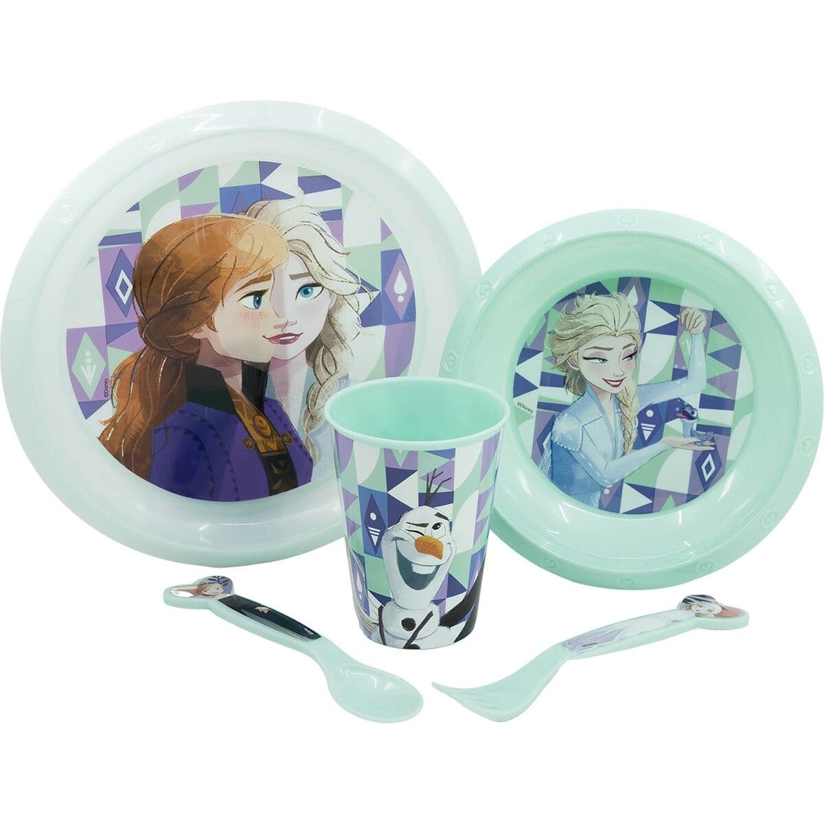 Set de Menaje Infantil Frozen CZ11310 Plástico (5 Piezas) - Image 4