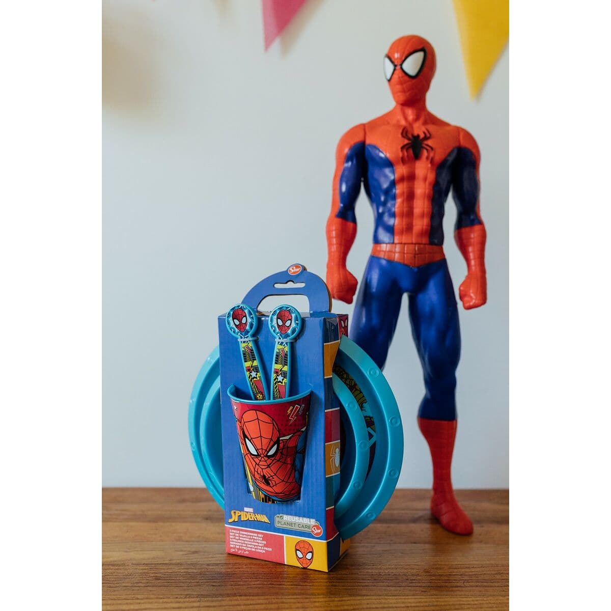 Matset för barn Spider-Man CZ11313 Plast (5 Delar) - Image 2