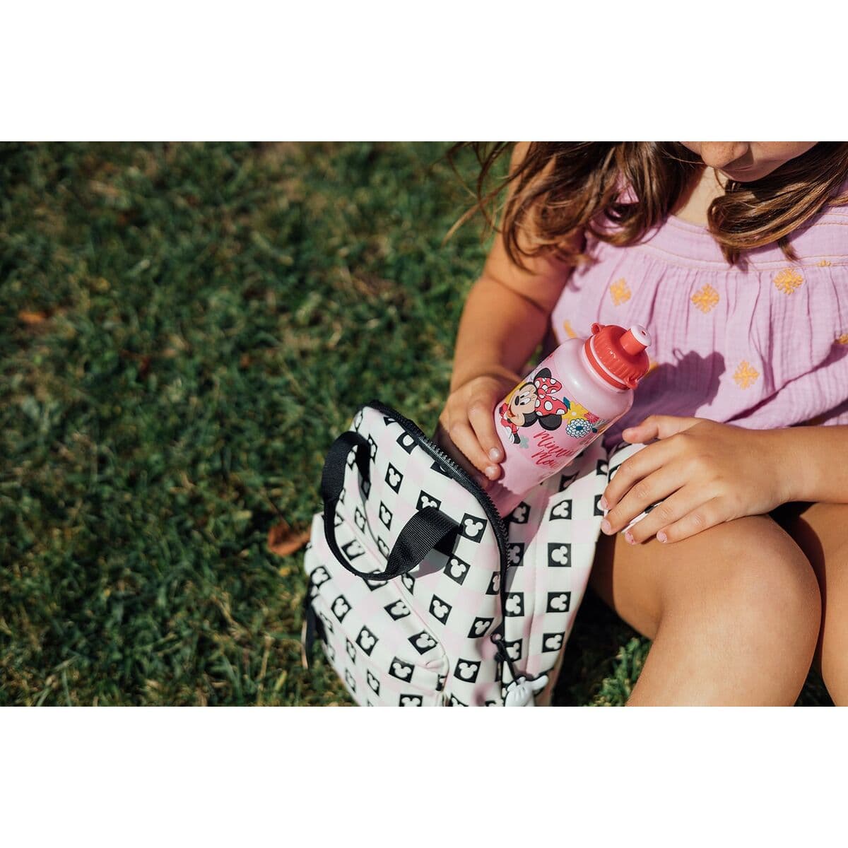 Bidón Minnie Mouse CZ11353 430 ml Rosa Plástico - Image 2