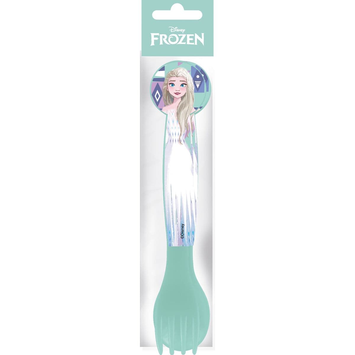 Juego de Cubiertos Frozen CZ11399 Multicolor Plástico 2 Piezas