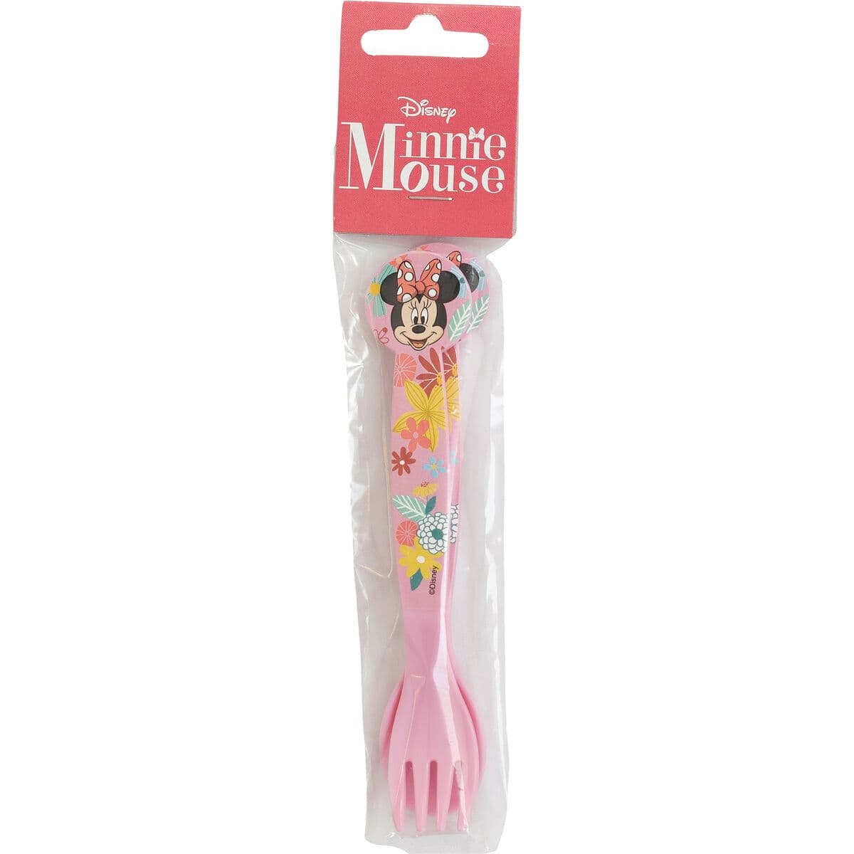 Juego de Cubiertos Minnie Mouse CZ11401 Rosa Plástico 2 Piezas - Image 3