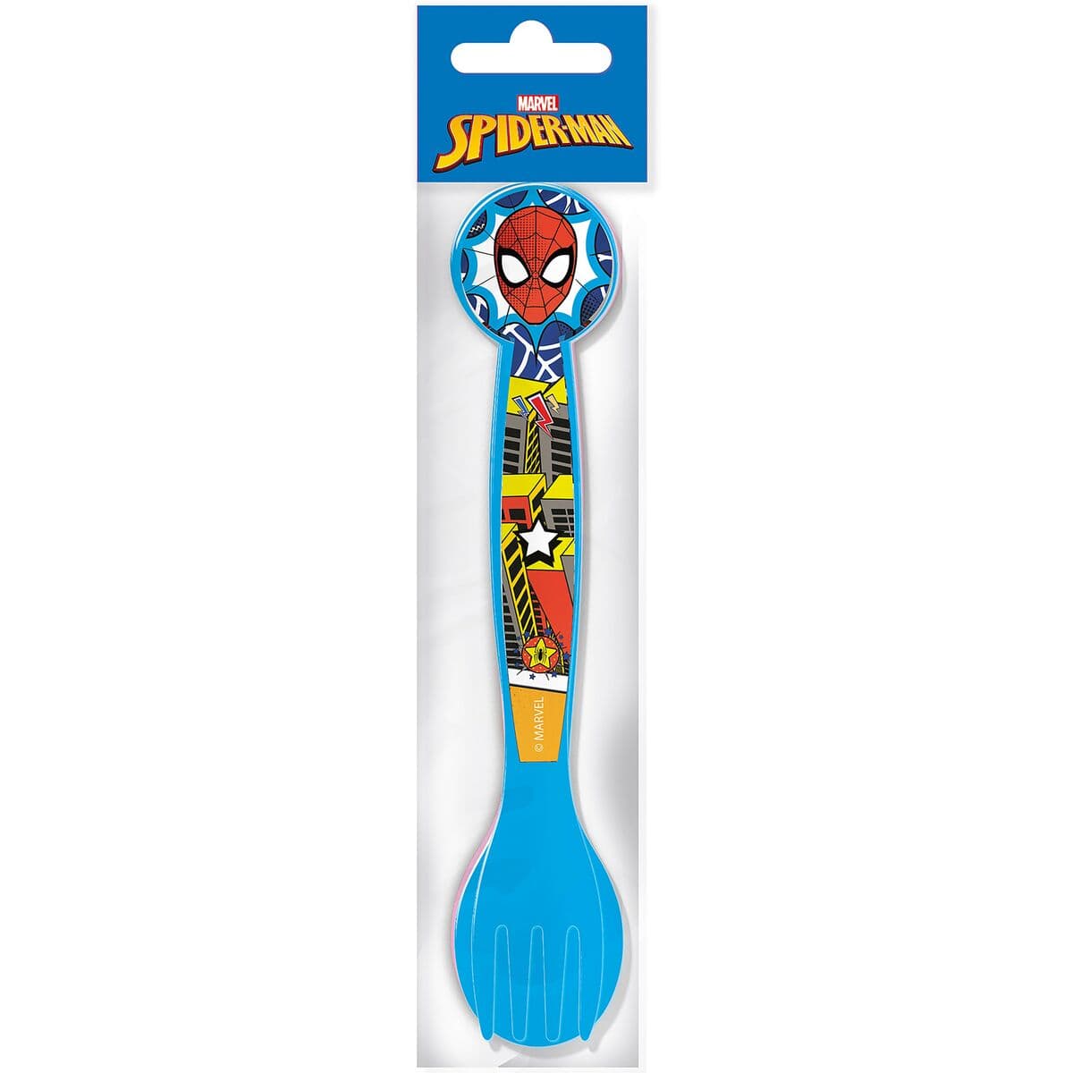 Besteckset Spider-Man CZ11402 Bunt Kunststoff 2 Stücke