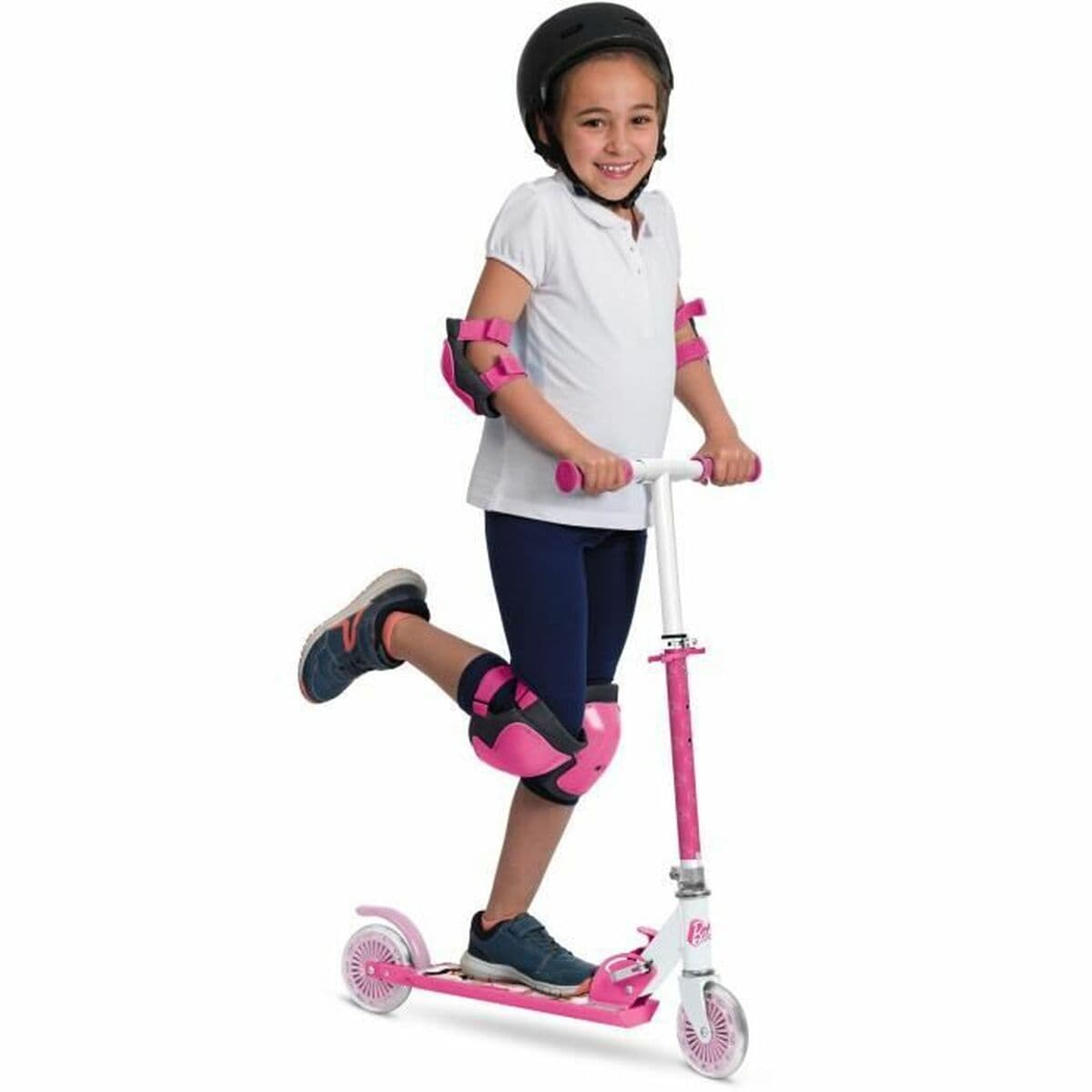 Patinete Barbie Infantil Rosa - Image 2