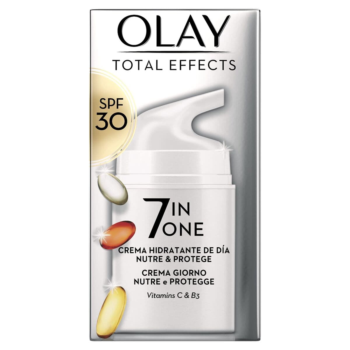Vochtinbrengende Dagcrème Olay Total Effects Spf 30 50 ml Voedzaam 7-in-1 - Image 2